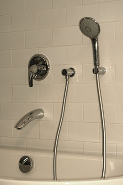 Bateria podtynkowa wannowa z prysznicem hansgrohe